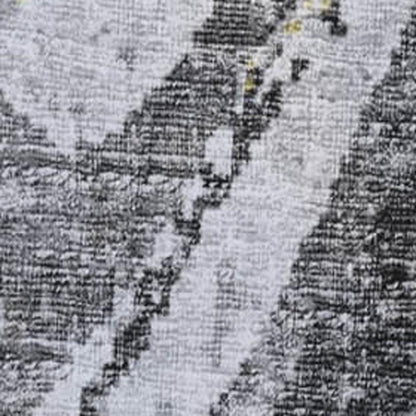 50" X 70" Gold And Gray Abstract Polyester Woven Plush Throw Blanket