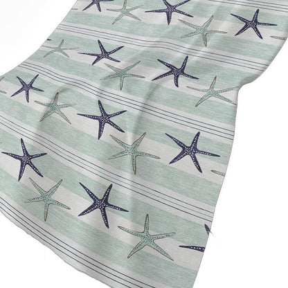 50" X 70" Navy Blue And White Animal Print Polyester Woven Plush Throw Blanket