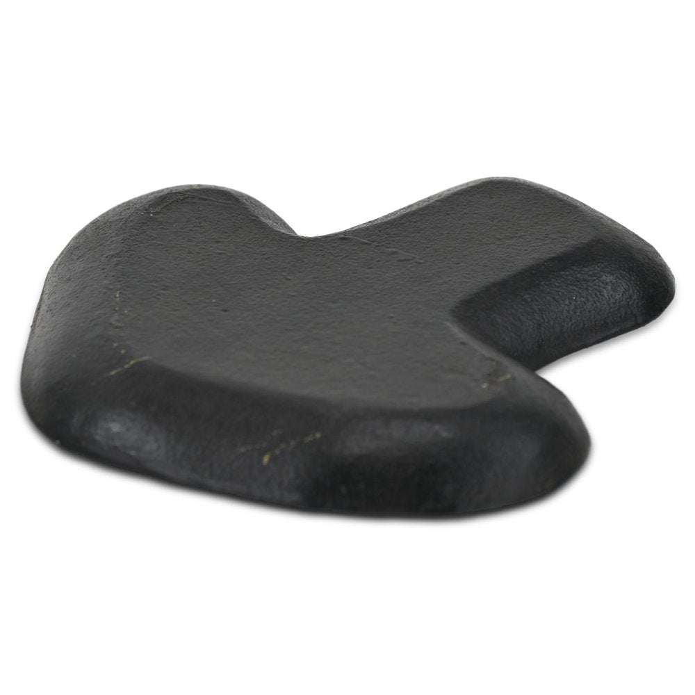7" Black And Gold Cast Iron Handmade Mushroom Trinket Tray