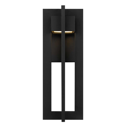 Black LED Dimmable Outdoor Hanging Light