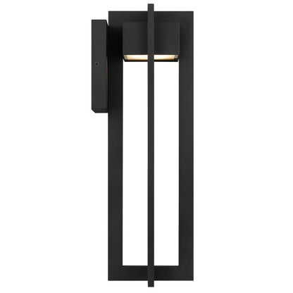 Black LED Dimmable Outdoor Hanging Light