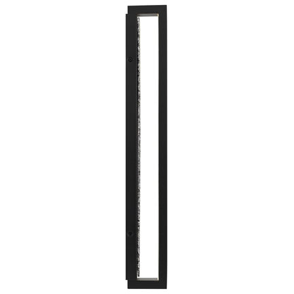 Black LED Dimmable Outdoor Hanging Light