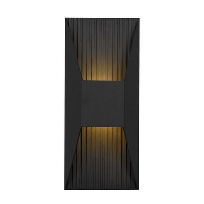 Black LED Dimmable Outdoor Hanging Light