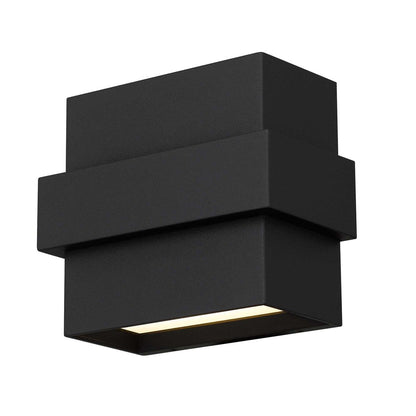 Black LED Dimmable Outdoor Hanging Light