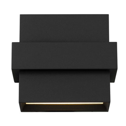 Black LED Dimmable Outdoor Hanging Light