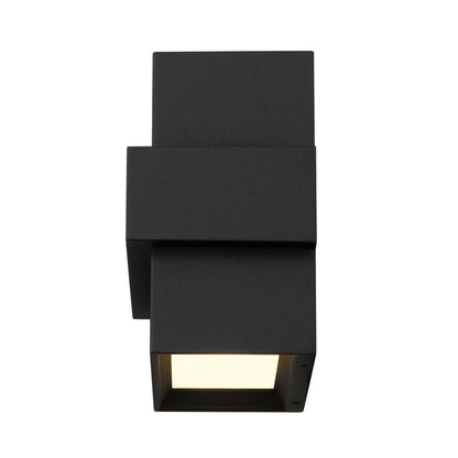 Black LED Dimmable Outdoor Hanging Light