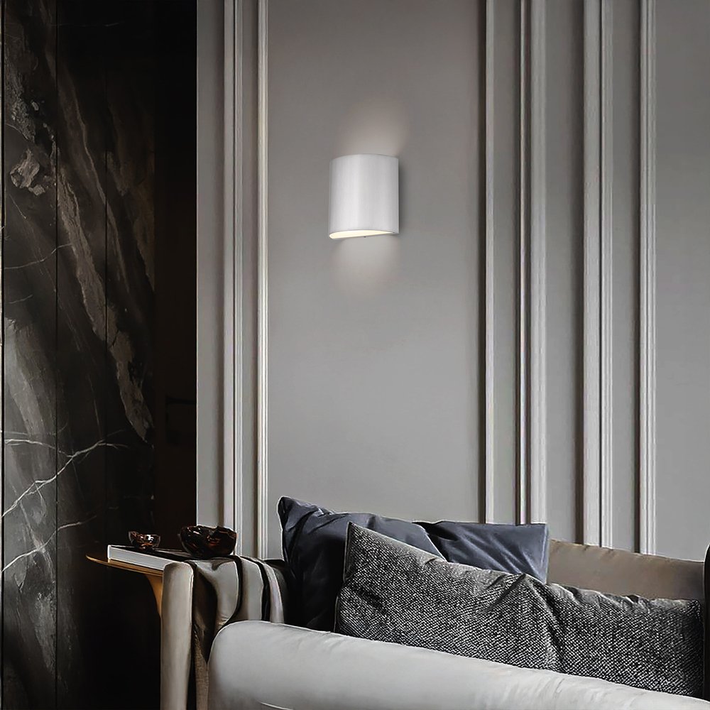 Silver LED Dimmable Outdoor Hanging Light
