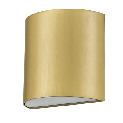 Brass LED Dimmable Outdoor Hanging Light