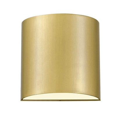 Brass LED Dimmable Outdoor Hanging Light