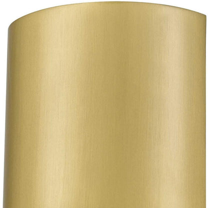 Brass LED Dimmable Outdoor Hanging Light