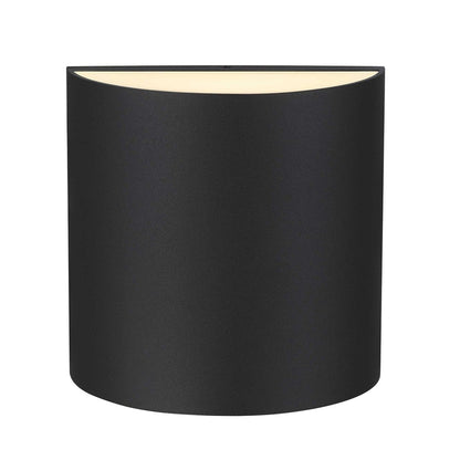 Black LED Dimmable Outdoor Hanging Light