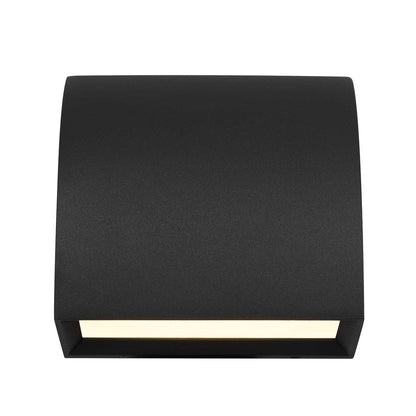 Black LED Dimmable Outdoor Hanging Light