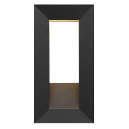 Black LED Dimmable Outdoor Hanging Light