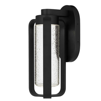 Black Seeded LED Dimmable Outdoor Hanging Light