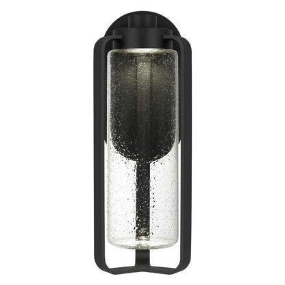 Black Seeded LED Dimmable Outdoor Hanging Light
