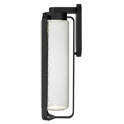 Black Seeded LED Dimmable Outdoor Hanging Light