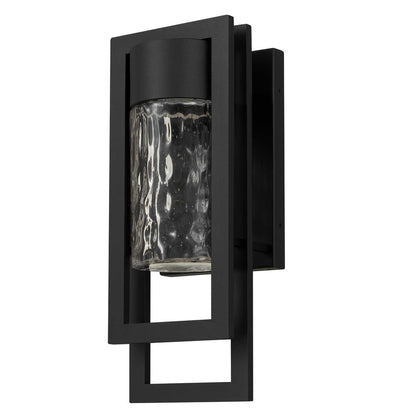 Black Seeded LED Dimmable Outdoor Hanging Light