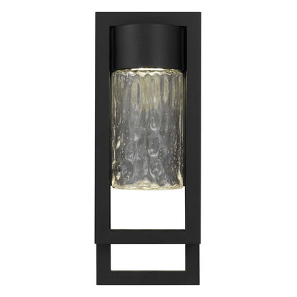 Black Seeded LED Dimmable Outdoor Hanging Light