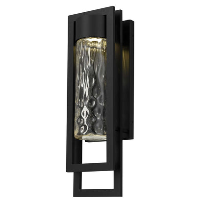 Black Seeded LED Dimmable Outdoor Hanging Light
