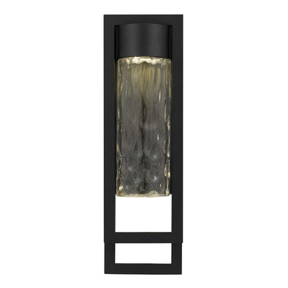 Black Seeded LED Dimmable Outdoor Hanging Light