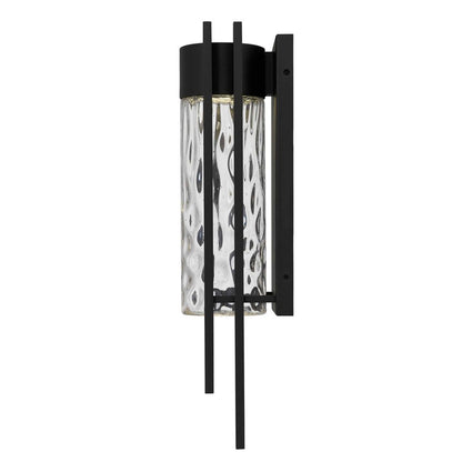 Black Seeded LED Dimmable Outdoor Hanging Light