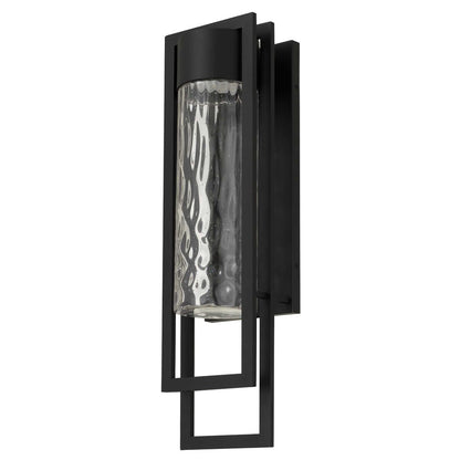 Black Seeded LED Dimmable Outdoor Hanging Light