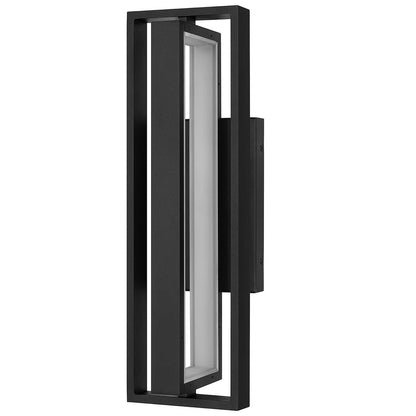 Black LED Dimmable Outdoor Hanging Light
