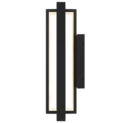 Black LED Dimmable Outdoor Hanging Light