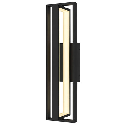 Black LED Dimmable Outdoor Hanging Light