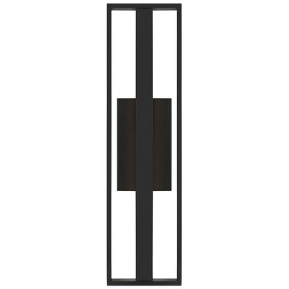 Black LED Dimmable Outdoor Hanging Light