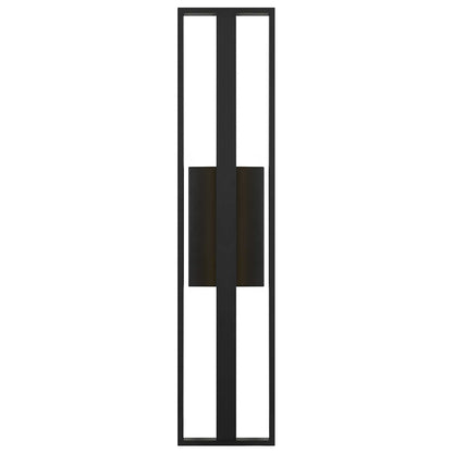 Black LED Dimmable Outdoor Hanging Light