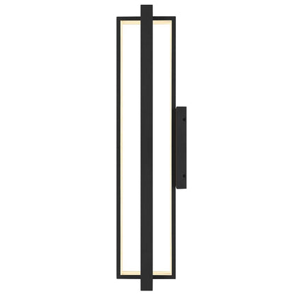 Black LED Dimmable Outdoor Hanging Light