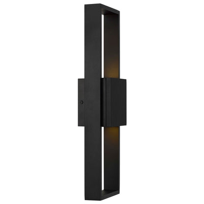 Black LED Dimmable Outdoor Hanging Light