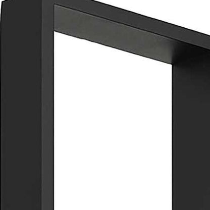Black LED Dimmable Outdoor Hanging Light