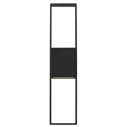 Black LED Dimmable Outdoor Hanging Light