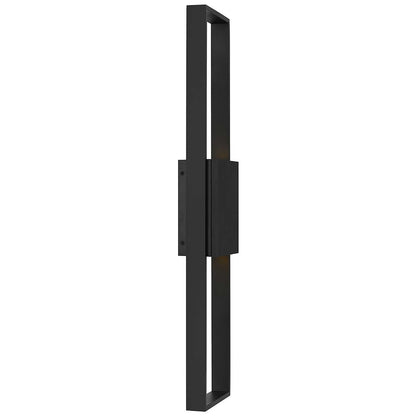 Black LED Dimmable Outdoor Hanging Light