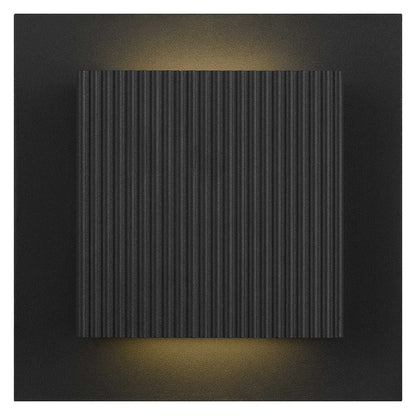 Black LED Dimmable Outdoor Hanging Light