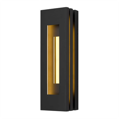 Black LED Dimmable Outdoor Hanging Light