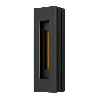 Black LED Dimmable Outdoor Hanging Light