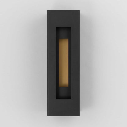 Black LED Dimmable Outdoor Hanging Light