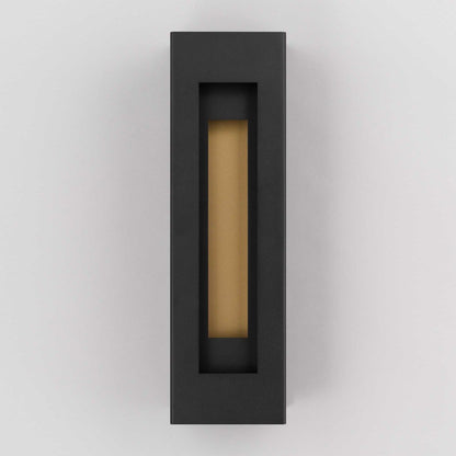 Black LED Dimmable Outdoor Hanging Light