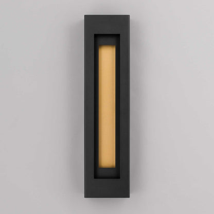 Black LED Dimmable Outdoor Hanging Light