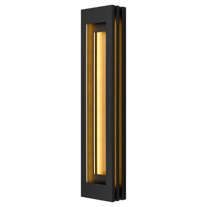 Black LED Dimmable Outdoor Hanging Light