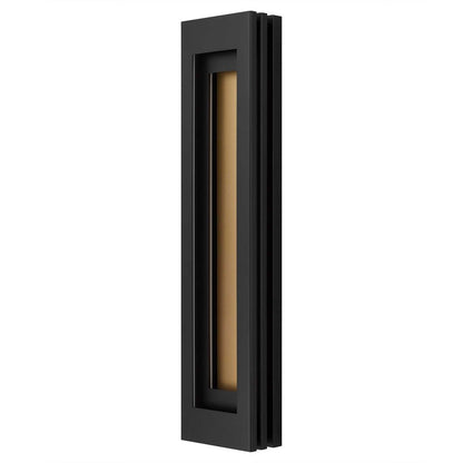 Black LED Dimmable Outdoor Hanging Light
