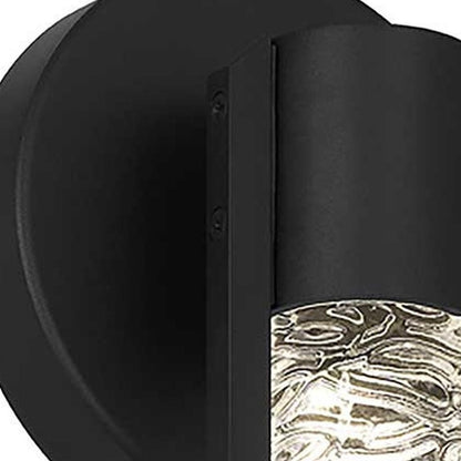 Black Water LED Dimmable Outdoor Hanging Light