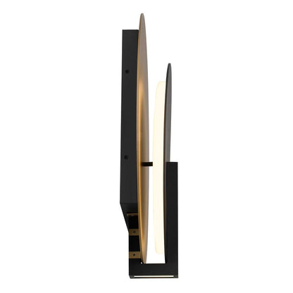 Black LED Dimmable Outdoor Hanging Light