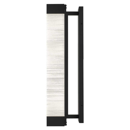 Black Crackled LED Dimmable Outdoor Hanging Light