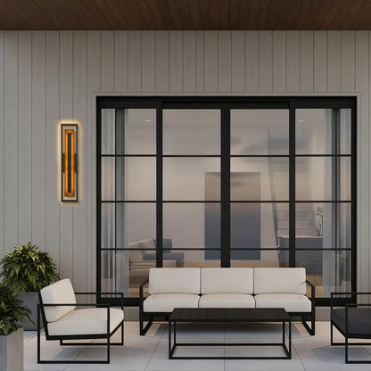 Bronze LED Dimmable Outdoor Hanging Light
