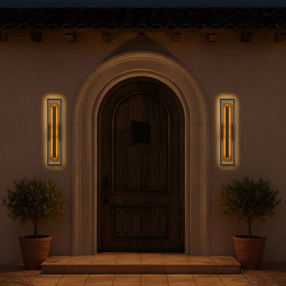 Bronze LED Dimmable Outdoor Hanging Light