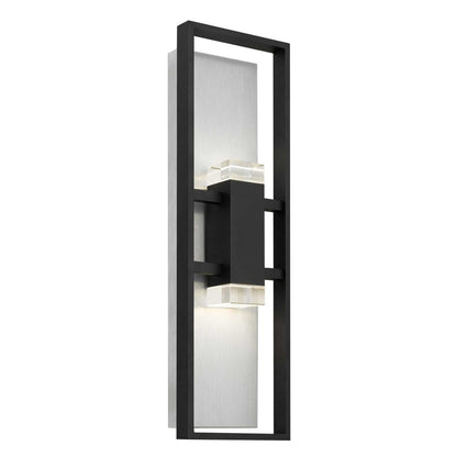 Black LED Dimmable Outdoor Hanging Light